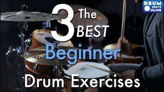 The 3 BEST Beginner Drum Exercises - Drum Lesson | Drum Beats Online