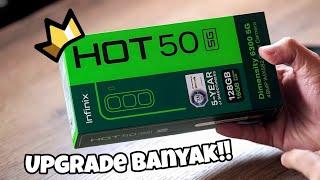 SIAP RUSAK PASAR!! SERIES HOT DAPET UPGRADE BANYAK - INFINIX HOT 50 5G