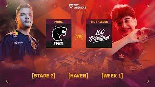 FURIA vs 100 Thieves - VCT Americas Stage 2 - W1D2 - Map 2