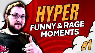 Hyper CS2 BEST RAGE FUNNY MOMENTS | NAJLEPSZE MOMENTY KOCIOŁ #1