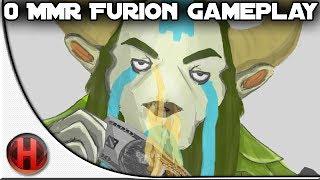 Dota 2 - 0 MMR Furion Gameplay