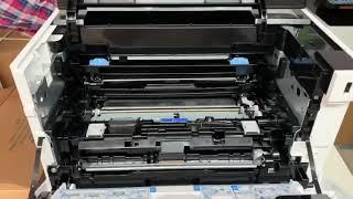 Removal and replacement of Drum unit, developing unit and toner cartridge of Kyocera P2235DN printer