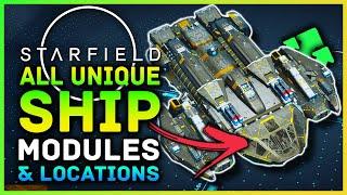 Starfield - All Unique Ship Modules & Locations, HQs & Ship Types! Deimos, Nova Galactic, Taiyo..