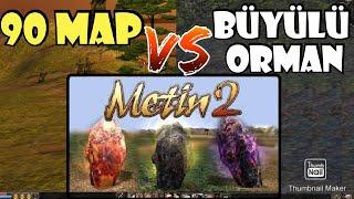 Metin2 TR/Büyülü Orman VS 90Map FARM#13 #EVDEKAL