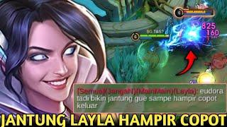 EUDORA MODE SEMAK BENER² HOROR! BIKIN JANTUNG LAYLA SAMPE HAMPIR COPOT KELUAR GARA-GARA KAGET! MLBB