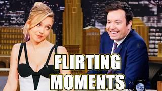 Actresses Uncontrollable Flirting With Talk Show Hosts