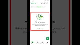 WhatsApp New Update | Favourite Chats | WhatsApp New Update 2024 | New WhatsApp Update