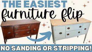  No Sanding!?! Here is the EASIEST way to flip furniture!  Beginner Friendly DIY Thrift Flip
