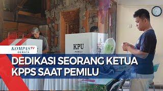 Dedikasi Seorang Ketua Kpps Saat Pemilu