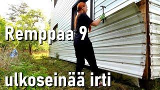 RaksaLaura Osa 9 - Lattian eristystä uudestaa..