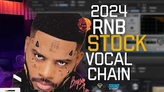 Bryson Tiller 2024 Vocal Chain Break Down With FX! ALL Stock Plugin| Pro Tools Vocal Mixing