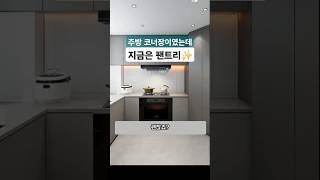 주방 코너장 미니 팬트리 변신 아이디어