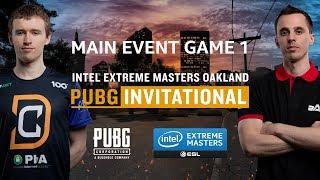 PUBG - GAME 1 - Final - IEM Oakland PUBG Invitational