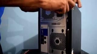 SERVIDOR HP ProLiant ML110 gen9 - Unboxing com  Review completo, rodando Windows Serve 2012 R2 dc