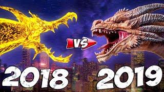 КИНГ ГИДОРА 2018 VS 2019  Сравнение инопланетных монстров