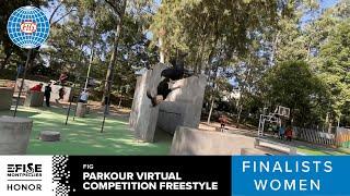 Parkour FIG Parkour Virtual Competition Freestyle - Finalists WOMEN