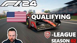 QUALIFYING IN AUSTIN  LIGARENNEN - OBERNASEN LEAGUE  Let´s Play F1 2024 [ Formel 1 / Deutsch ]