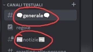 Come personalizzare i canali del tuo server discord!