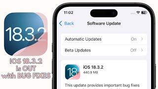 iOS 18.3.2 is OUT with Important BUG FIXES (Battery Draining?)