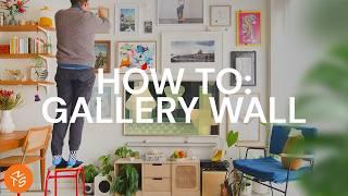 NEVER TOO SMALL: How to Create a Gallery Wall