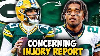 Concerning Packers Injury Report! Jordan Love, Jaire Alexander