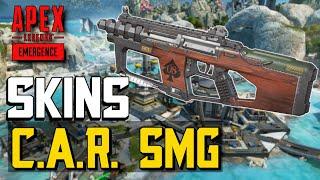 Car smg every legendary skin of the new weapon in Apex Legends season 11