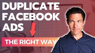 How to Duplicate Facebook Ads and Keep the Social Proof (2021 update)