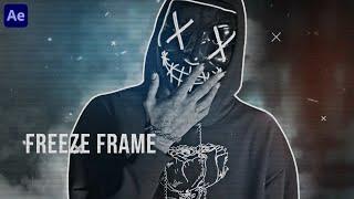 Modern Freeze Frame Character Intro | After Effects Tutorial | Effect For You