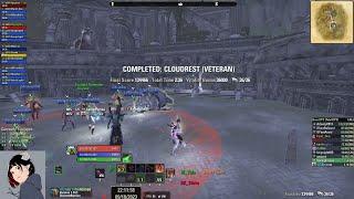 ESO - Cloudrest Triple Mini Skip - DK Main Tank