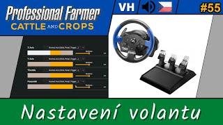 Professional Farmer: Cattle and Crops #55| Jak nastavit volant v CaC. (návod) |CZ|