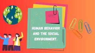 Exploring the Impact of Social Environment on Human Behavior.