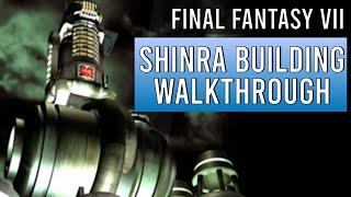 Shinra Building infiltration walkthrough - all items and chests (Final Fantasy 7, 1997 original)