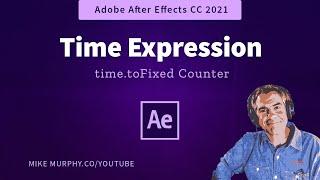 After Effects CC: Time Expression (Counter)