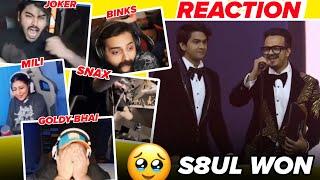 Goldy Bhai & S8UL Members Crazy Reaction On Winning ESPORTS AWARD 2024