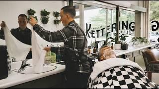  Relaxing Shave In Beautifully Preserved 1960s Ohio Barber Oasis | Kettering Barber Co.