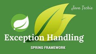 Spring MVC Exception Handling