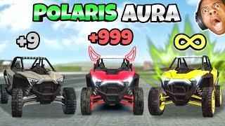 Polaris Aura +9 VS Aura infinity️| Extreme Car Driving Simulator|