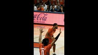 Illini Men's Basketball | Ball Movement to a Sencire Harris Three