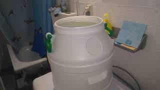 Эксплуатация стиральной машинки-автомат в условиях отсутствия водопровода... 