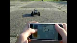 ESP8266 NodeMCU RC car control over WiFi using RoboRemo app