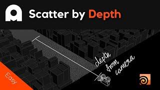 All About Scattering - 008 - Scatter By Distance From Camera - Houdini Tutorial - Beginners