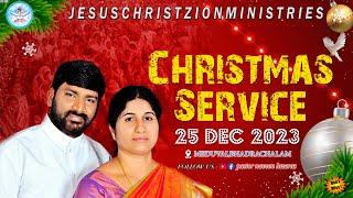 CHRISTMAS SERVICE || MSG PAS.NAVEEN LAZARAS GARU || 25-12-2023 || #live