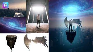 Fallen Angel Photo Manipulation | PicsArt Tutorial