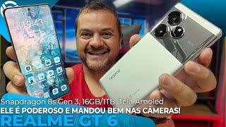 REALME GT 6 | O Smartphone MAIS PODEROSO da Realme ESTÁ AQUI! Snapdragon 8s Gen 3, 16GB/512GB!