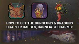 Dead By Daylight| How to get Dungeons & Dragons Badges Banners & Charms! Beholder Charm!