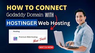 How to Connect GoDaddy Domain with Hostinger Hosting | Point Godaddy Domain to Hostinger | WordPress