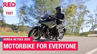 Honda NC750X 2025: what the crossover with DCT automatic transmission looks and feels like