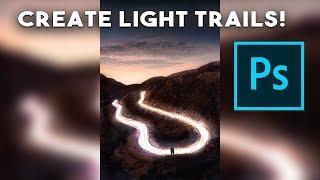 Create Light Trails in Photoshop CC