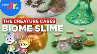 DIY Biome Slime with The Creature Cases 🫠 | Netflix Jr