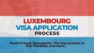 Proof of Funds and Luxembourg Study Visa Application Process  MWC #36